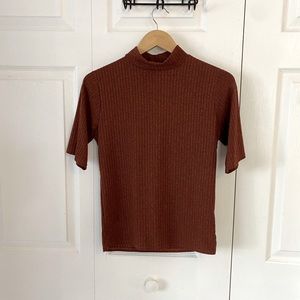 Mock Neck Top